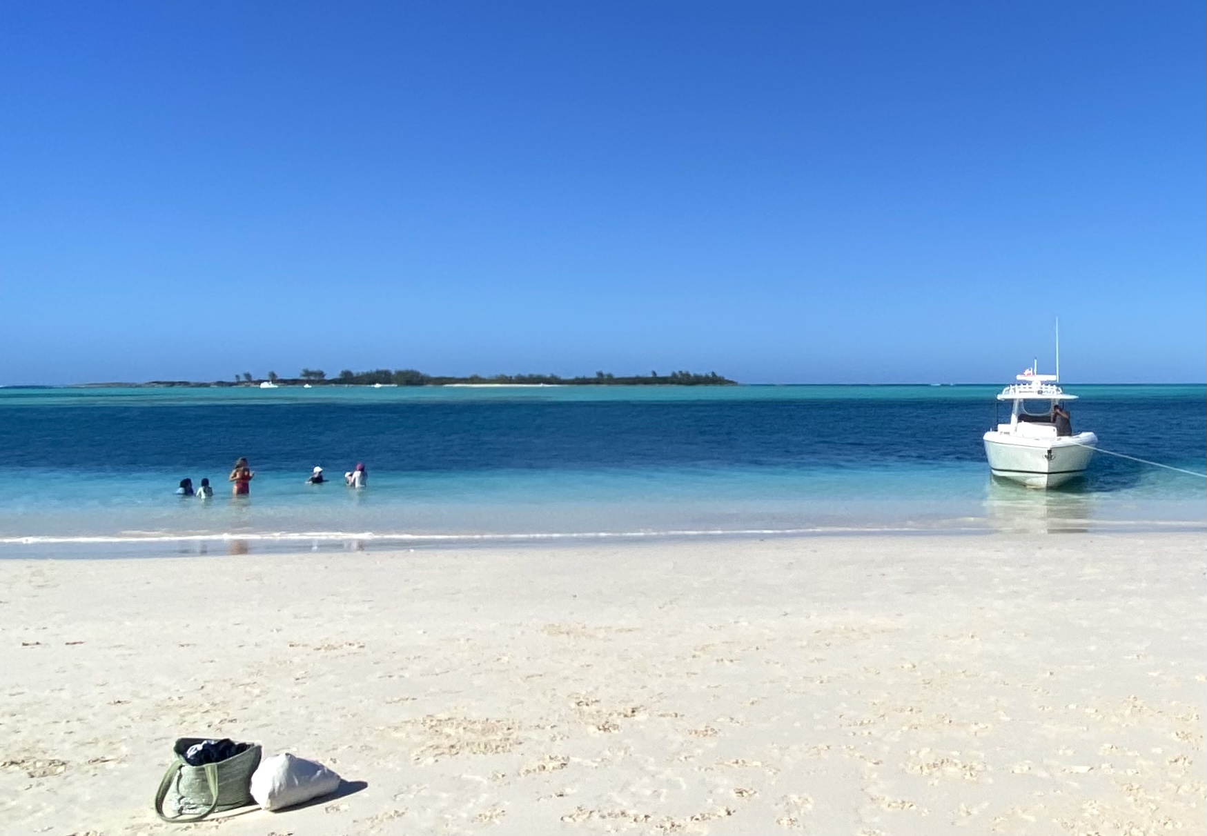 Private Beach Day Bahamas